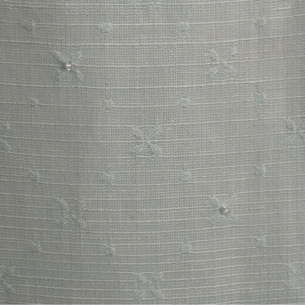 Vintage Joseph Szigeti‎ Powder Blue Linen Blend Skirt Long Beachy Coastal Sz 12 - Picture 4 of 16